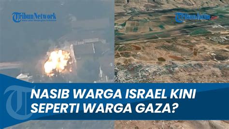 Karma Zionis 230 Ribu Warga Israel Terusir Dari Rumah Sendiri Imbas