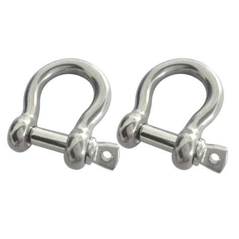 Mm Stainless Steel Marine Grade Screw Pin Bow Shackle X More