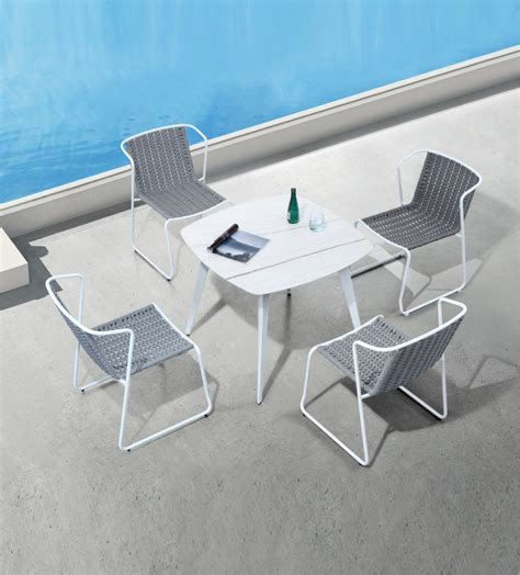 Fancy Dining Set Higold Group Contemporary Patio Furniture