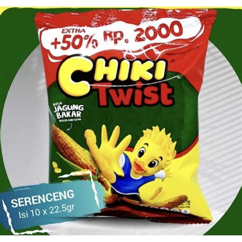 Jual Chiki Twist Stick Jagung Bakar Dan Grilled Chicken Cheetos Pcs