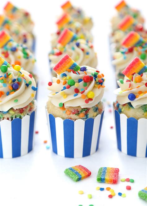 Homemade Funfetti Cupcakes Sprinkle Bakes