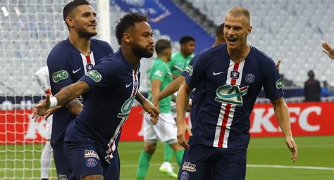 PSG venció 1 0 al Saint Etienne de Miguel Trauco y se coronó campeón