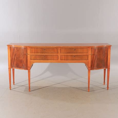 SIDEBOARD Mahogny Bok Engelsk Stil AB JOC Vetlanda 1900 Talets