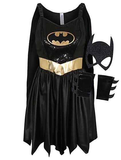 Adult Dc Comics Batgirl Fancy Dress Costume Women George