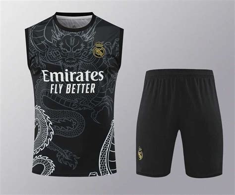 Conjunto Treino Regata Short Real Madrid Drag O