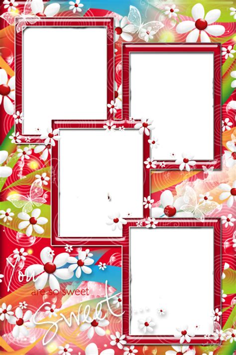 Collage Frames Paper Frames Frame Background Paper Multi Photo