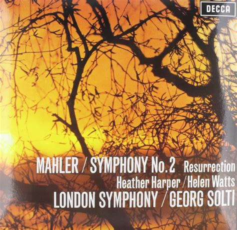 Mahler Resurrection Symphony No 2 Vinyl Uk Cds And Vinyl