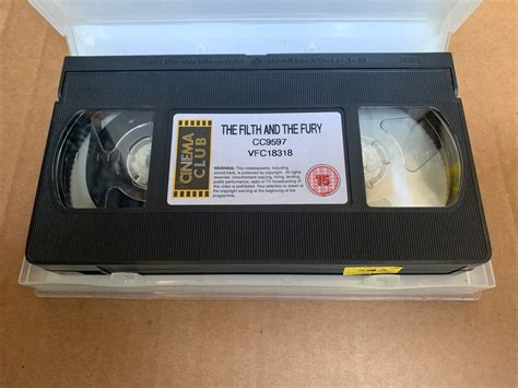 The Filth And The Fury A Sex Pistols Film VHS 2003 For Sale Online