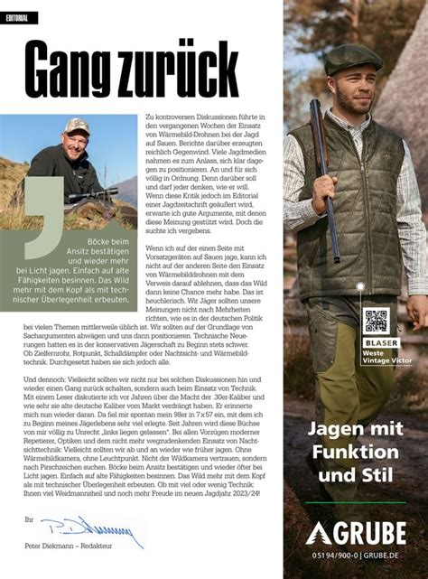 Deutsche Jagdzeitung Vom 29 03 2023 Als EPaper Im IKiosk Lesen