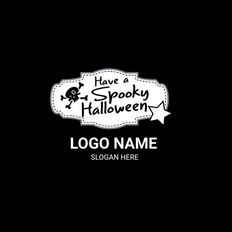 Halloween Logo Design Template Free Download Postermywall