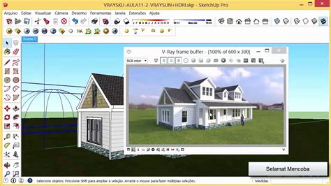 Cara Menampilkan Vray Di Sketchup Eminence Solutions