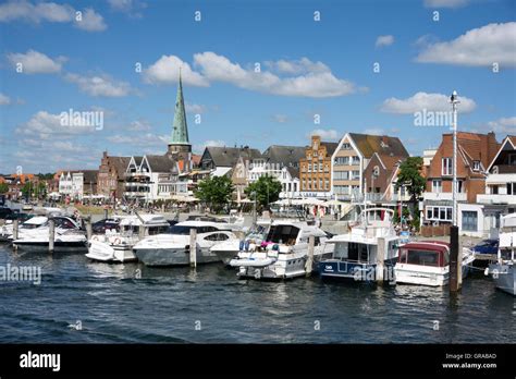 Cityscape View Travemünde Hanseatic City Of Lübeck Schleswig