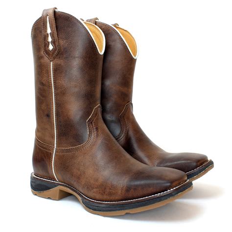 BOTA TEXANA MASCULINA LISA SOLA JUMP FB126 FRANCABOOTS