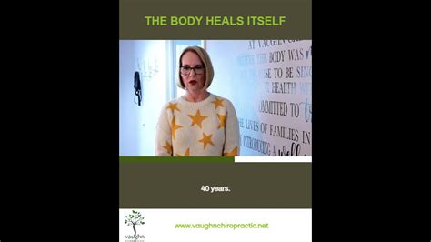 The Body Heals Itself Naturally Youtube