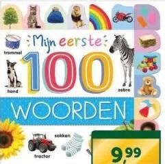 Mijn Eerste Woorden Aanbieding Bij Boekenvoordeel