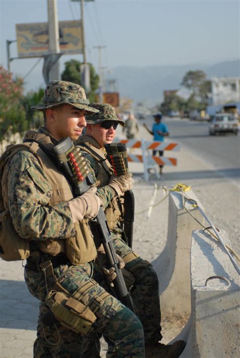 Marines Stand Vigilant At Us Embassy In Haiti Article The United