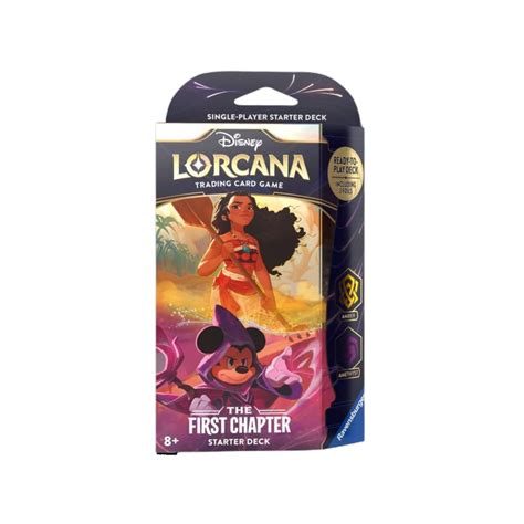 Disney Lorcana The First Chapter Starter Deck – Piece Of The Game