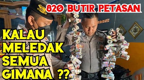 RATUSAN PETASAN DISITA SAAT POLRES TEGAL KOTA GELAR OPERASI PEKAT YouTube