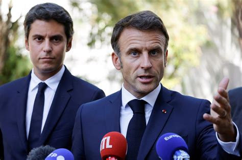 Francia Gabriel Attal Il Nuovo Premier Emmanuel Macron Ha Nominato