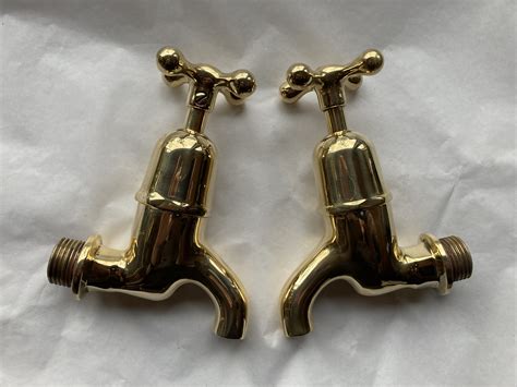 Polished Brass Bib Taps Sold Tap Refurbishment