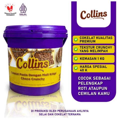 COLLINS CHOCO CRUNCHY 1KG Lazada Indonesia