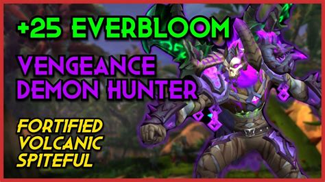 Vengeance Demon Hunter 25 Everbloom Fortified Dragonflight Season