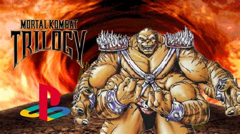 Mortal Kombat Trilogy Playstation Kintaro Playthrough Hd Retrogameup Youtube