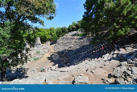 Phaselis Ancient City Antalya Stock Photo Image Of Ruins Tourism