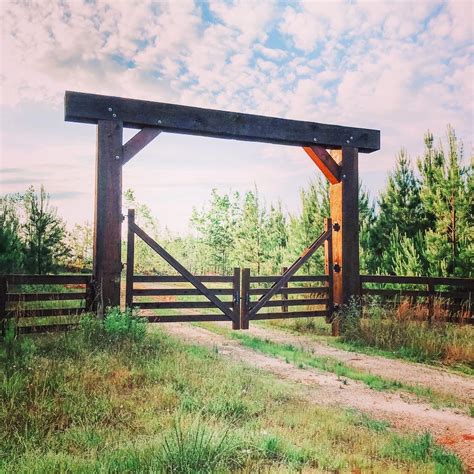 Gates Byron Fence Farm Gates Entrance Farm Gate Entrance Farm