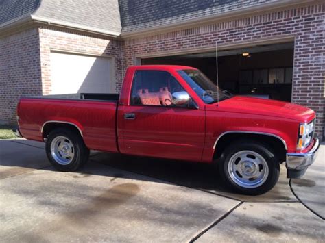 1992 Gmc Sierra Regular Cab Short Bed Pickup 128000 Original Miles Excellent Classic Gmc