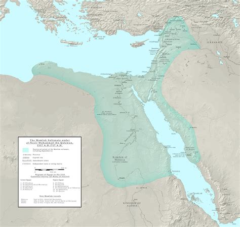 Mamluk Sultanate, 1317 CE (Illustration) - World History Encyclopedia