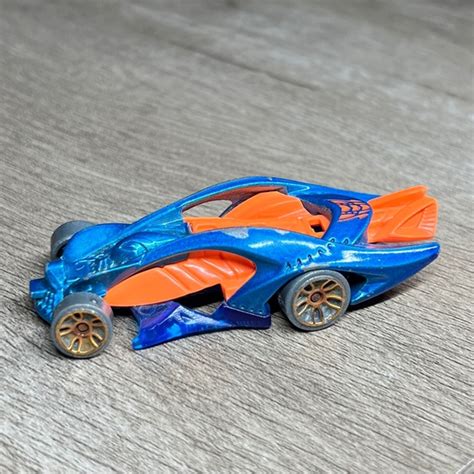 Hot Wheels Toys Hot Wheels Ibelieve Street Beasts Race Car Blue Orange Malaysia Poshmark