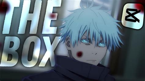 THE BOX Gojo AMV EDIT4K YouTube