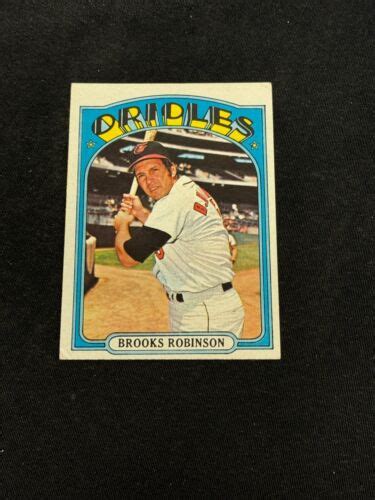 1972 TOPPS BROOKS ROBINSON 550 EX V10382 EBay