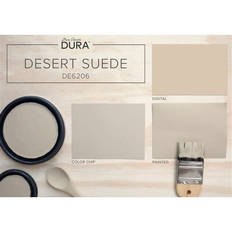 Desert Suede Neutral Greige Paint Color Dura