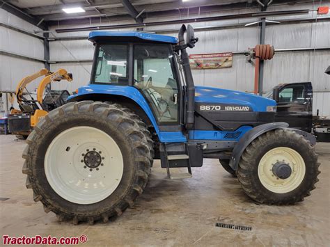 TractorData New Holland 8670 Tractor Information