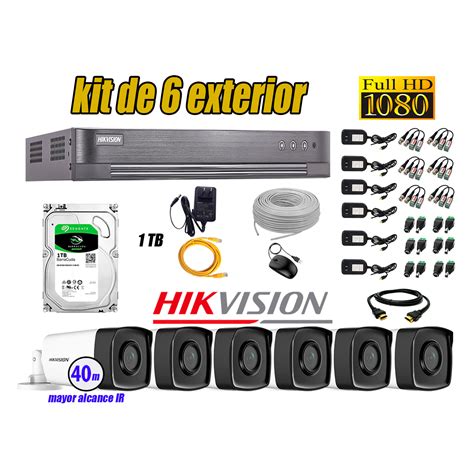 Ripley Kit C Mara Seguridad Hikvision Ri F F It