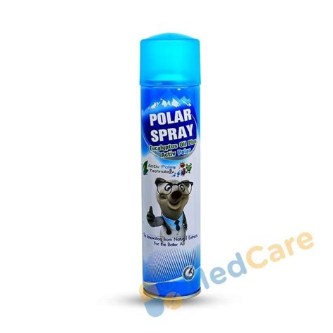 Polar Spray โพลาร์ สเปรย์ สเปรย์ปรับอากาศ ผสมแอคทีฟ โพลาร์ กลิ่น