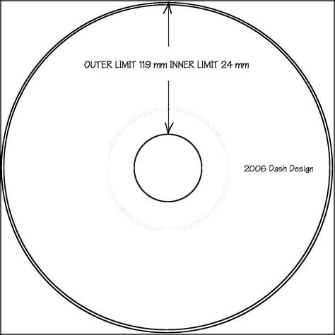 Compact Disc Template