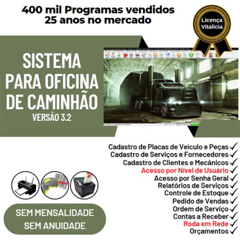 Sistema Ordem De Servi O Para Oficina Mec Nica De Caminh O V