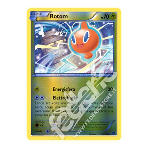 029 098 Rotom Non Comune Reverse IT MINT Federicstore