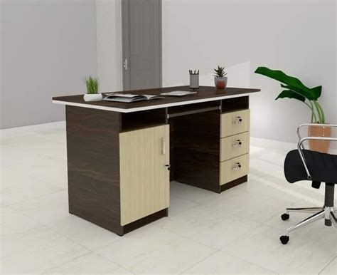 Engineered Wood Rectangular Office Tables With Storage At Rs In