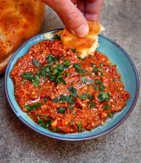 Muhammara oppskrift Et kjøkken i Istanbul Muhammara Recipe