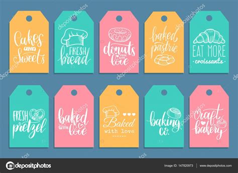 Bakery Printable Labels