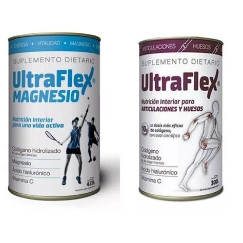 Ultraflex Colágeno Magnesio Combo Mixto Ultraflex Suplemento