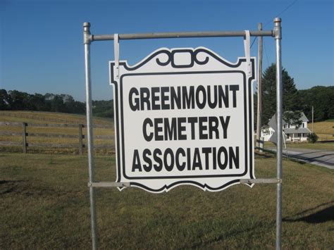 Greenmount United Methodist Church Cemetery A Glen Rock Pennsylvania