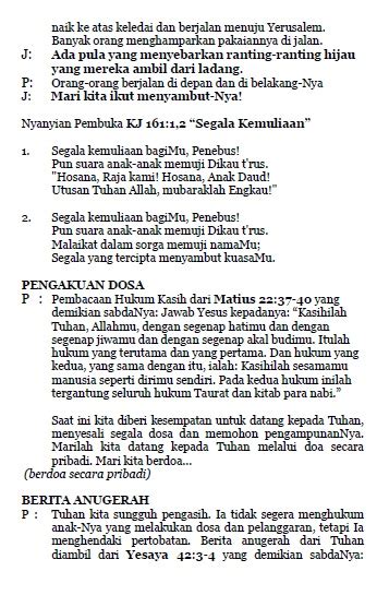 Liturgi Ibadah Minggu 26 April 2020 Gereja Kristen Jawa Brayat Riset