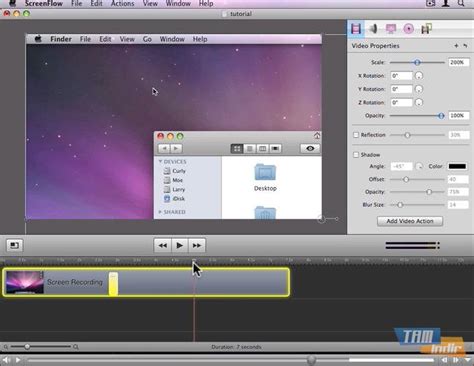 ScreenFlow İndir Ekran Kayıt ve Düzenleme Programı Mac Tamindir