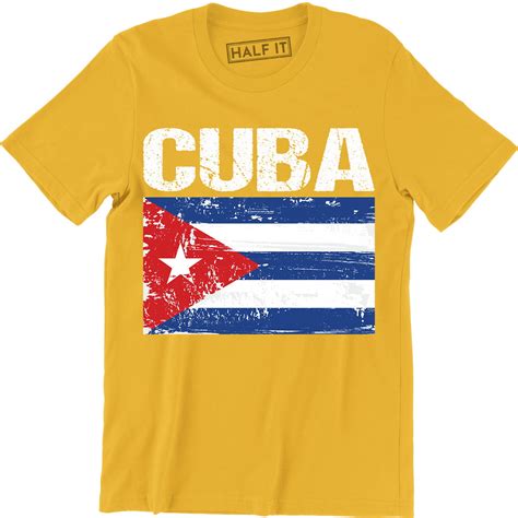 Cuba Fashion Country Souvenir Pride Logo Cuban Heritage National Flag