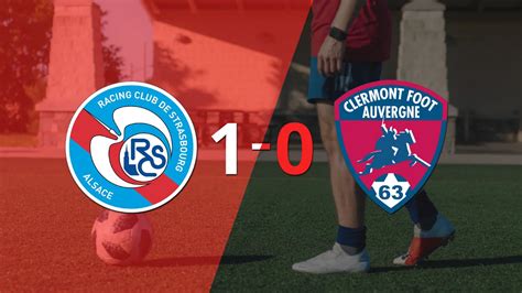 Con Lo Justo Rc Strasbourg Venció A Clermont Foot 1 A 0 En La Meinau